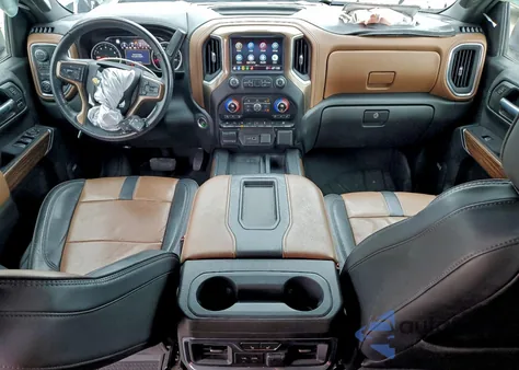 2021 Chevrolet Silverado K1500 High Country из США, поврежденный, VIN 1GCUYHEL0MZ261321